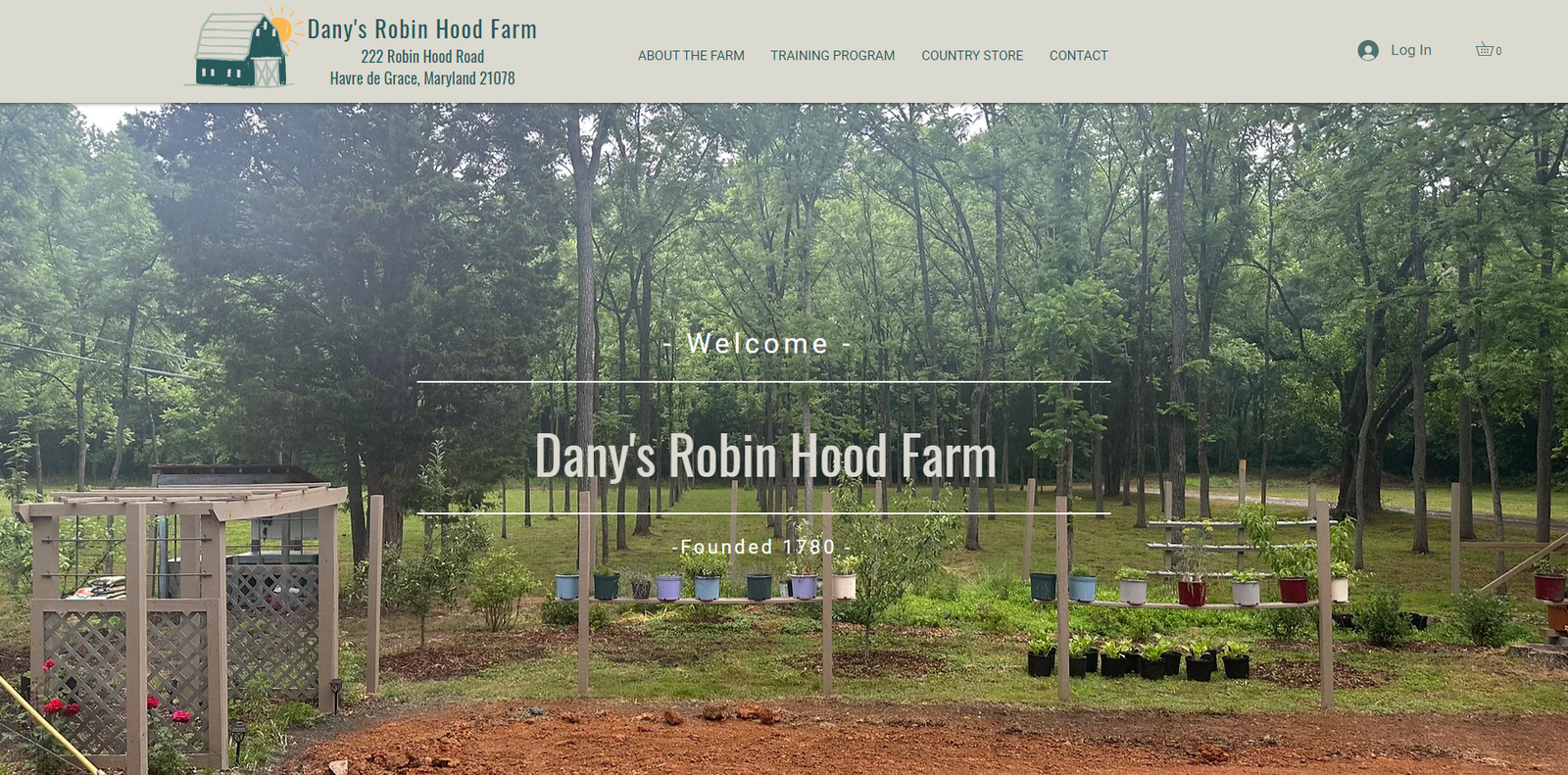 Screenshot of Dany&apos;s Robin Hood Farm
