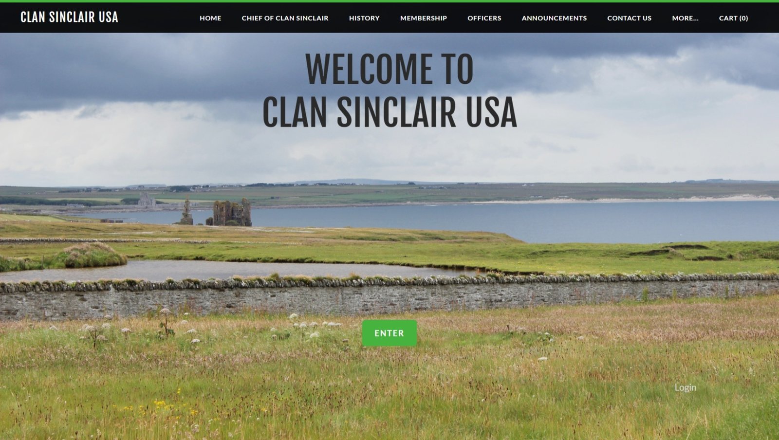 Screenshot of Clan Sinclair USA